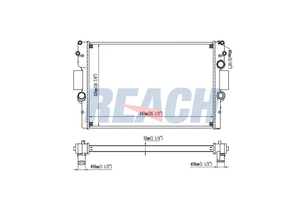 Su Radyatörü  AXAM 04-02-05-0204
