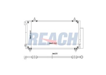 Klima Radyatörü  VALEO 814466  884602056 8846020560 8846020600 8705020460 87050-20460 88460-20560 88460-20600