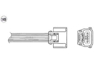 Oksijen (Lambda) Sensörü  NGK 90848  226A01KT0A 226A0-1KT0A 226A0 1KT0A
