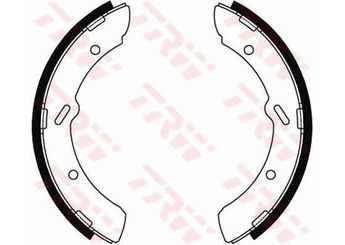 Fren Pabuçlu Balata Arka MGA 54325  MB334302 MB162045 MB162427 MB162665 MB060596 MB295178 MB295179 MC112078 MC112258 MC865115 MC894239 MC894610