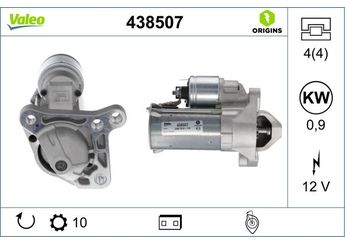 Marş Dinamosu  VALEO 438507  7700115294 7700872450 7700875450 7711134301 8200466744 8200724786
