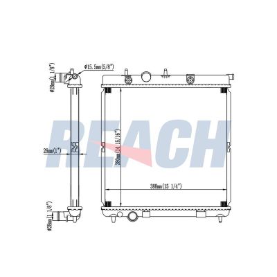 Su Radyatörü  Citroen C3 (09.2009->)  OPEL ORJINAL 90410049