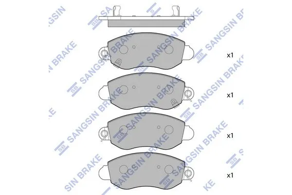 Fren Disk Balata Ön SANGSIN SP1275