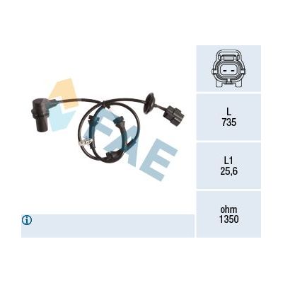 Abs Sensörü Ön Sol Chevrolet Aveo HB (2008->)  FAE 78148