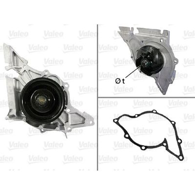 Devirdaim Su Pompası  Skoda Superb (3U4)(04.2002->)  VALEO 506517
