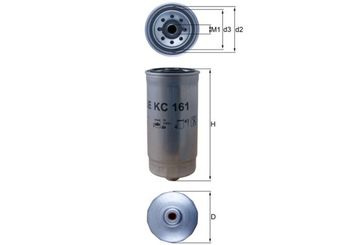 Yakıt Filtresi  MAHLE KC 16  5001860111 7421053617