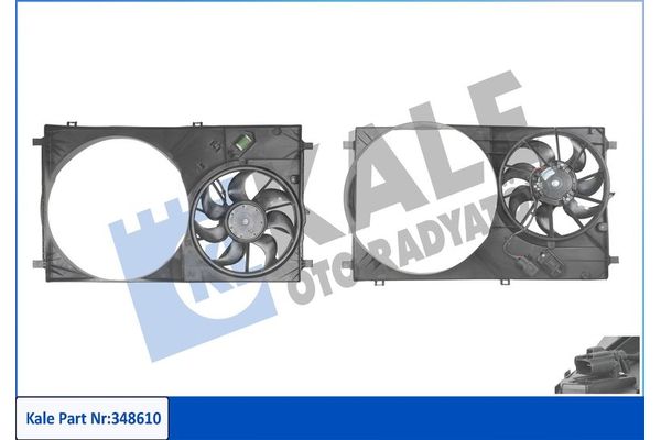 Radyatör Fan ve Motoru  KALE 348610