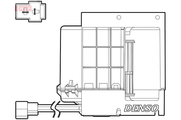 Kalorifer Motoru  DENSO DEA17033
