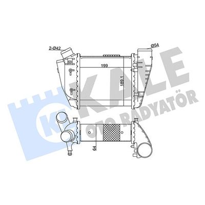 Turbo Radyatörü  KALE 352385