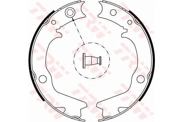 El Fren Balatası  Mitsubishi Galant 4 Kapi (EA0)(1997->)  TRW GS8479
