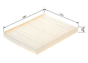 Polen Filtresi  BOSCH 1 987 435 128  TD8661P11