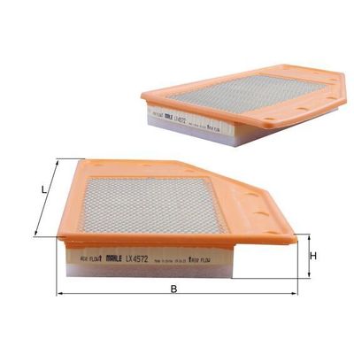 Hava Filtresi  Opel Insignia B Country Tourer (07.2017->)  MAHLE LX 4572