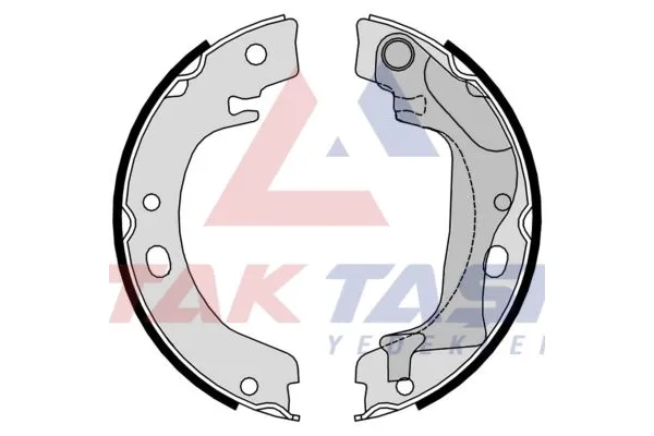 El Fren Balatası  Toyota Corolla Combi SW (E12)(2002->)  AP 09760
