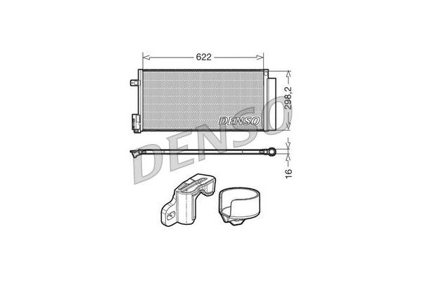 Klima Radyatörü  Lancia Delta (181)(2008->)  DENSO DCN13110