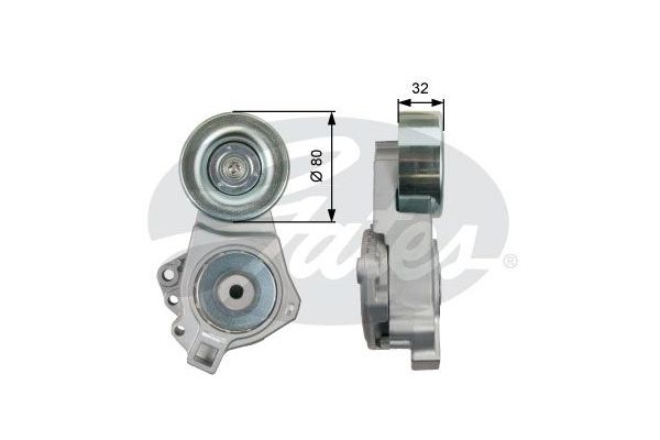 Vantilatör Kayış Gergi Rulmanı  BMS 166