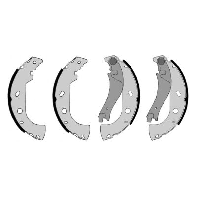 Fren Pabuçlu Balata Arka Fiat Palio (178) Weekend (1997->)  RECOVER 18076