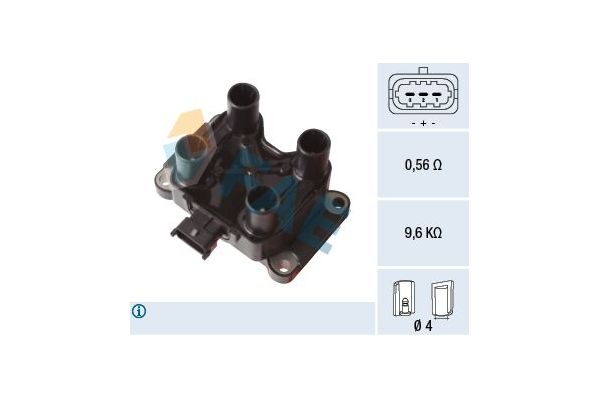 Ateşleme Bobini  Lada Kalina (1117/1118/1119)(09.2006->)  FAE 80358
