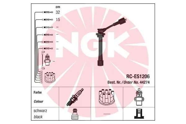 Buji Kablosu  NGK 44274