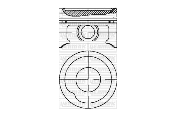 Piston (78.10MM-0.50)  YENMAK 31-03819-050