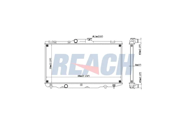 Su Radyatörü  VEKA 16-4301B