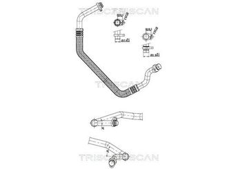 Klima Hortumu  RENAULT ORJINAL 924601023R  924601023R 9246 010 23R 924603410R 9246 034 10R 924609962R 9246 099 62R