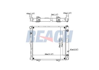 Su Radyatörü  VEKA 16-3009  A1245006303 1245006202 1245006203 1245006303 A1245006202 A1245006203
