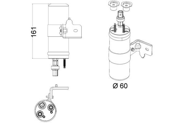 Klima Tüpü  MAHLE AD 5 000P