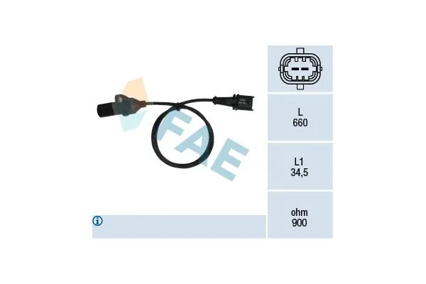 Krank Sensörü  Lancia Y (11.1995->)  FAE 79220