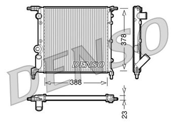 Su Radyatörü  DENSO DRM23006  DRM23006 7701034770