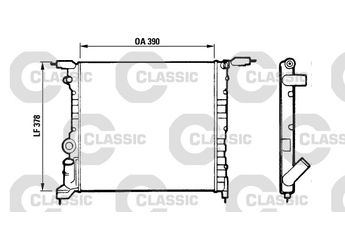 Su Radyatörü  VALEO 316657  253101R300
