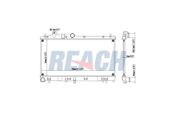 Su Radyatörü  MAHER 14681