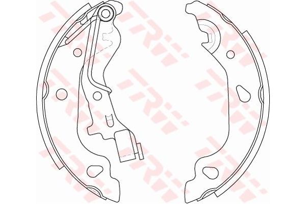 Fren Pabuçlu Balata Arka Abarth Punto (188)(2002->)  MAHER 14903