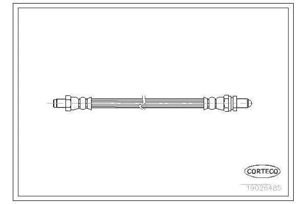 Fren Hortumu Arka Sağ veya Sol SVAC 20-0174