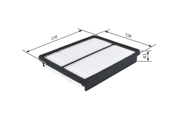 Hava Filtresi  Hyundai Santa Fe (CM)(2006->)  BOSCH F 026 400 292