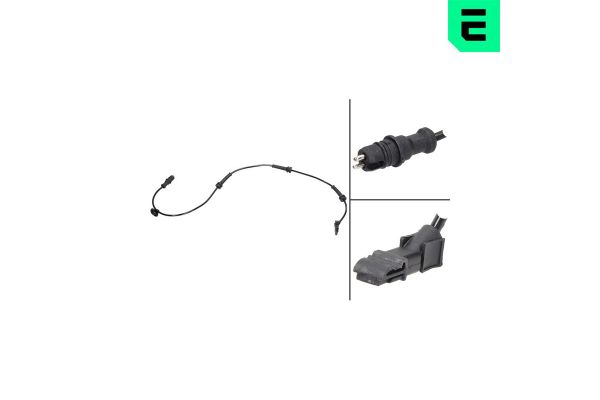Abs Sensörü Ön Sağ OPTIMAL 06-S131