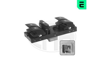 Cam Açma Düğmesi Ön Sağ ERA 662269  1K4959857BREH 1K4959857B 1K4 959 857 B 1K4 959 857 B REH 1K4959857CREH 1K4 959 857 C REH