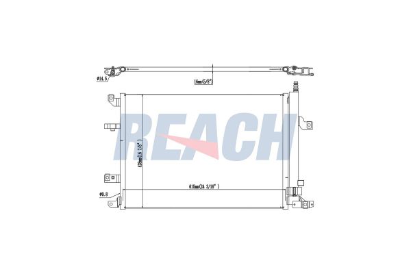 Klima Radyatörü  ORİS CVO513016