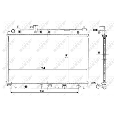 Su Radyatörü  MGA 80669
