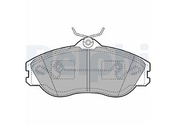 Fren Disk Balata Ön DELPHI LP1445  895698151 895 698 151 895698151B