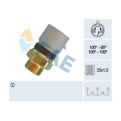 Fan Müşürü  Opel Vectra B S.Wagon (1996->)  FAE 38360