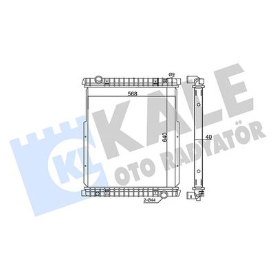 Su Radyatörü  KALE 349350