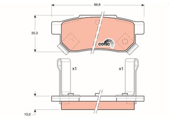 Fren Disk Balata Arka TRW GDB499  43022S04E01 43022S04030 43022-S04-030 43022SR2000 43022-SR2-000 43022SF0670 43022-SF0-670 43022SK7000 43022-SK7-000 43022SF1800 43022-SF1-800 43022SF1315 43022-SF1-315 43022SK3E00 43022-SK3-E00 43022S04000 43022-S04-000 43022SAAJ50 43022-SAA-J50 43022ST3E00 43022-ST3-E00 43022SF1525 43022-SF1-525 43022SR3030 43022-SR3-030 43022SD2505 43022-SD2-505 43022-S04-E01 5860095750 43022ST3E01 43022-ST3-E01 43022ST7000 43022-ST7-000 43022S04020 43022-S04-020 43022SF1515 43022-SF1-515 5860091630 43022SF0505 43022-SF0-505 43022S04010 43022-S04-010 43022SR3020 43022-SR3-020 5860051480 5860051490 43022SF1305 43022-SF1-305 43022S04E00 43022-S04-E00 43022SF1010 43022-SF1-010 43022SH3J00 43022-SH3-J00 43022SD2A01 43022-SD2-A01 43022ST7A00 43022-ST7-A00 43022SR3000 43022-SR3-000 43022SD2930 43022-SD2-930 43022SR2010 43022-SR2-010 6022SP8000 06022-SP8-000 43022SR3010 43022-SR3-010 6430SAAJ50 06430-SAA-J50 43022SH3G00 43022-SH3-G00 43022ST3E50HE 43022SF1S01 43022-SF1-S01 43022SF1505 43022-SF1-505 43022SR3505 43022-SR3-505 43022SF1000 43022-SF1-000 43022SD2A00 43022-SD2-A00 GBP90316 GBP90347 EJP1437 GBP90316AF GBP90347AF GBP 90347AF