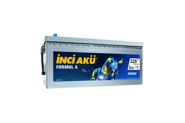 Akü (12V - 225 AH) Formula 1150 En Taurus C  İNCİ 1010203 4138