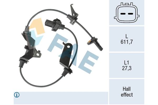 Abs Sensörü Ön Sol Honda Accord Tourer (CW)(09.2008->)  MGA 33755
