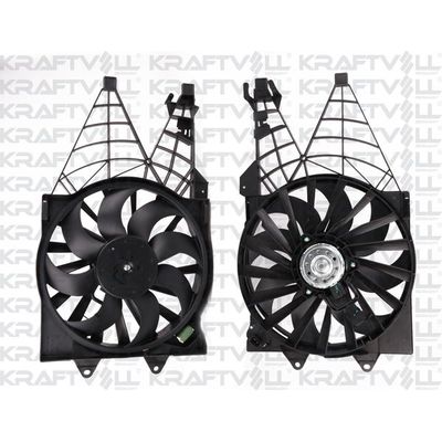 Radyatör Fan ve Motoru  Fiat Linea (110)(2007->)  KRAFTVOLL 08120079