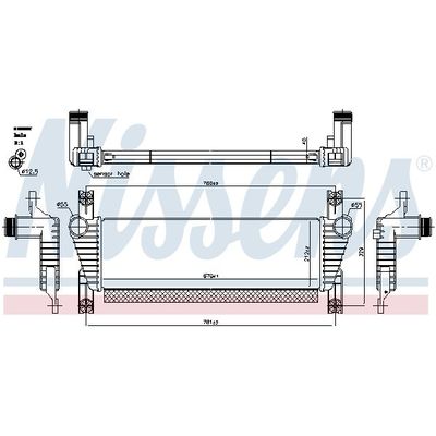 Turbo Radyatörü  Ford Ranger (TKE)(2011->)  FORD ORJINAL EB3G9L440BD
