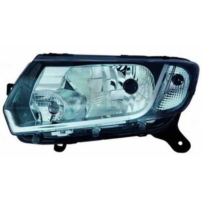 Far Lambası Sol Dacia Logan II (11.2012->)  WAGENBURG 260601236R