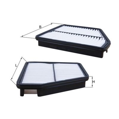 Hava Filtresi  Hyundai Matrix (FC)(2001->)  MAHLE LX 1840