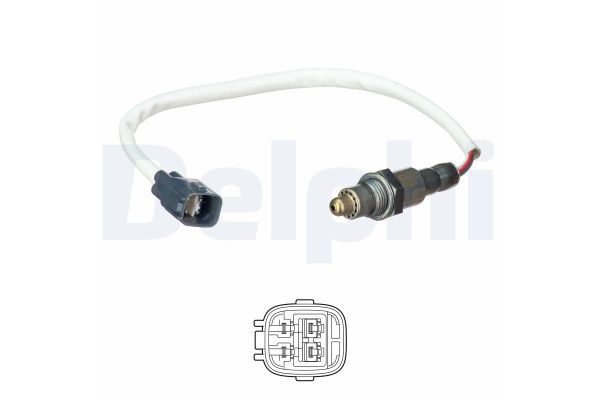 Oksijen (Lambda) Sensörü  Peugeot 108 TOP (03.2014->)  DELPHI ES21253-12B1