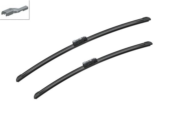 Silecek Süpürgesi Ön Muz Tip 600/530 mm - 24/21 inç Audi A5 Coupe (8T)(06.2007->)  BOSCH 3 397 007 430